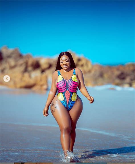 Moesha Boduong Shows Off Her Hot Sexy Body Curves In Bikini On Instagram