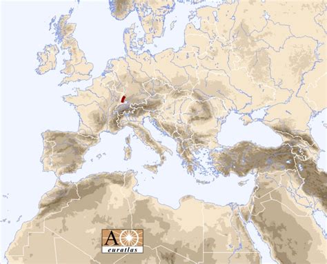 Europe Atlas The Mountains Of Europe And Mediterranean Basin Black