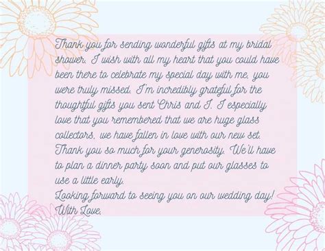 How To Write A Meaningful Bridal Shower Thank You Card Brideboutiquela