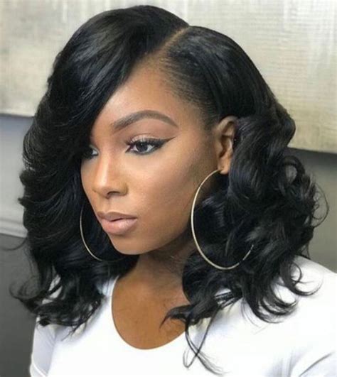Supreme Black Woman Sew In Hairstyle