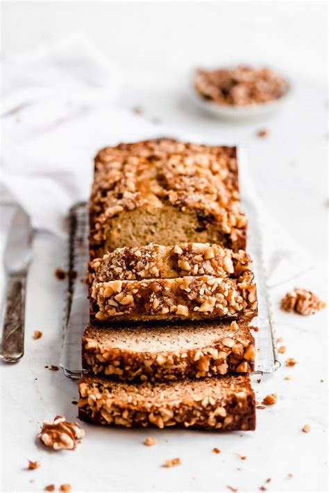 This vegan banana nut bread is easy and super delicious! The BEST Banana Nut Bread - Garnish & Glaze