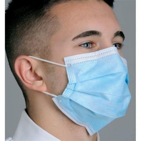 Blue Green Non Woven Face Mask For Medical And Personal Packaging Type Packet Rs 10 Piece