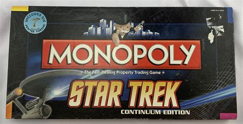 Star Trek Continuum Edition Monopoly 2009 Usaopoly New Mandis