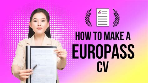 Europass Cv A Step By Step Guide With Video
