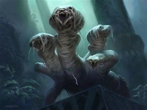 Honored Hydra Embalmed — The Art Of Todd Lockwood Fantasy Monster