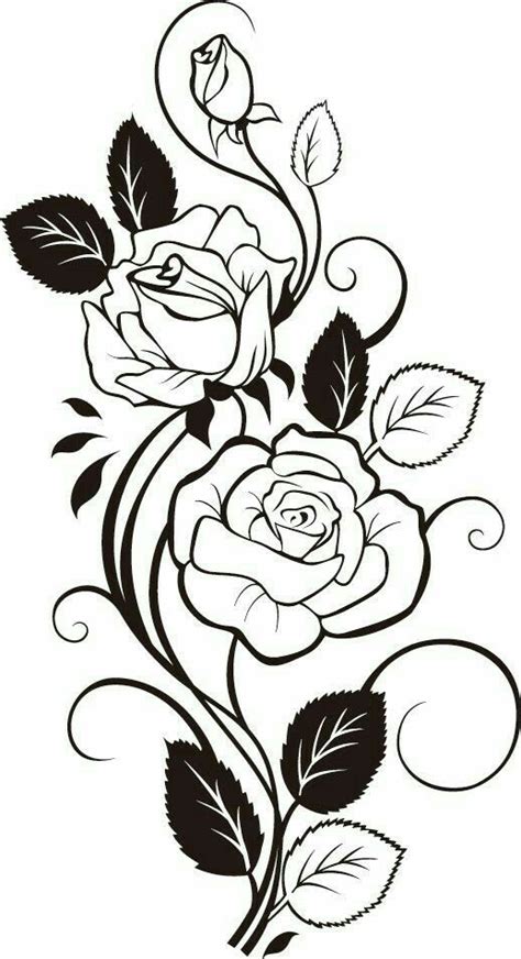 Shop 2,000+ artist designs or create your own. Rose Pattern Drawing | Free download on ClipArtMag