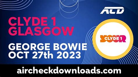 Clyde 1 Glasgow George Bowie Oct 27th 2023 Youtube
