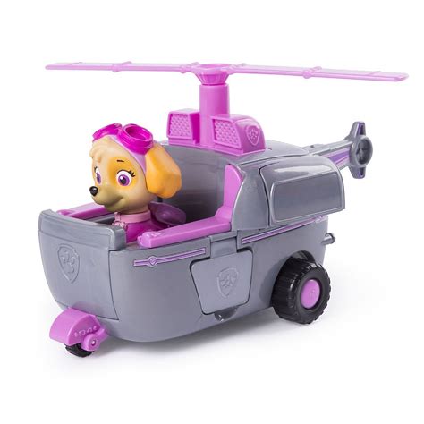 Paw Patrol Skyes Transforming Helicopter Thimble Toys