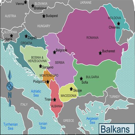 Where Are Good Places To Visit In Serbia Im Using A Map For You To