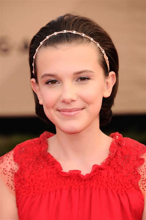 Millie bobby brown (born 19 february 2004) is an english actress, model and producer. Millie Bobby Brown de Stranger Things filmó su propio ...