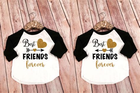 Custom Tees And T Shirts — Best Friends Kids Raglans Best Friends