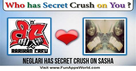 Check My Results Of Who Has Secret Crush On You Facebook Fun App By