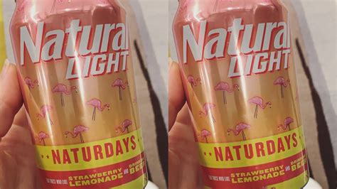 Natural Light Launched Naturdays A New Strawberry Lemonade Beer
