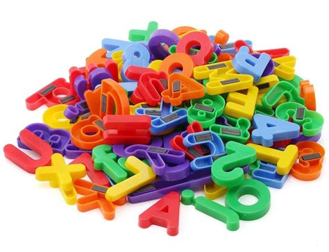 80 Pieces Large Magnetic Alphabet Letters Number Math Symbols Fridge