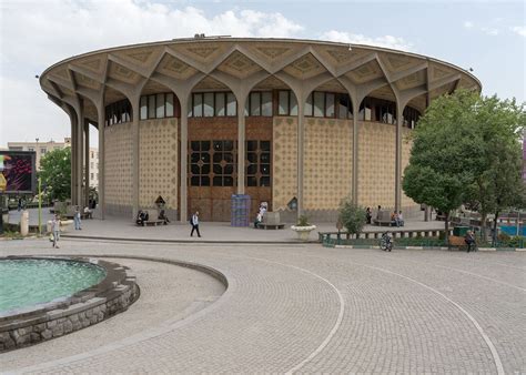 Tehran City Theatre Tehran Iran 2015 Architecture Modern