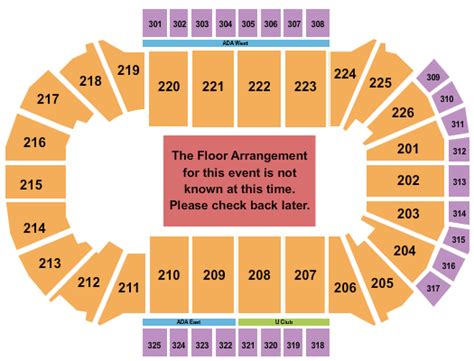Jeff Dunham Tickets Seating Chart Resch Center Generic Floor