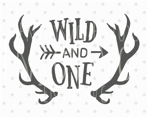 Wild and One SVG Files Baby Birthday svg Wild One Svg Cut file