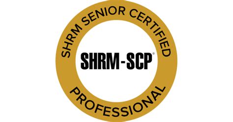 Shrm Senior Certified Professional Shrm Scp Credly
