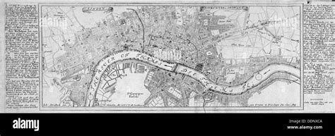 Map Of London 1700 High Resolution Stock Photography And Images Alamy
