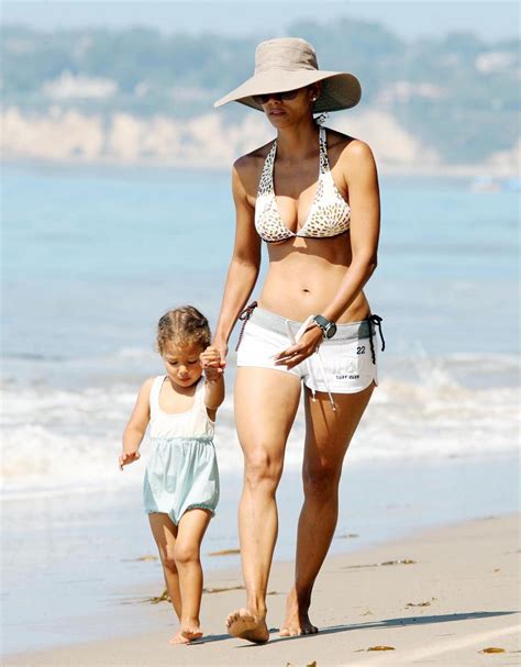 Halle Berry New Bikini Candids At The Beach July Hot Sex Picture