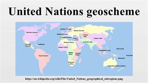 United Nations Geoscheme Youtube