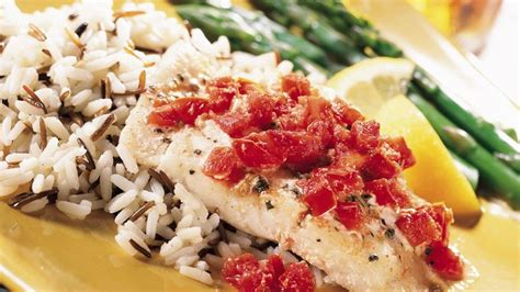 Gently toss between your hands so any bread crumbs that haven't stuck can fall away. Lemon-Herb Baked Orange Roughy recipe - from Tablespoon!