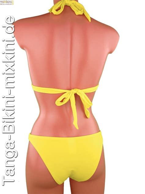 Bikini Gelb Gelben Bikinislip Mit Oberteil Kaufen Mixkini Beachwear