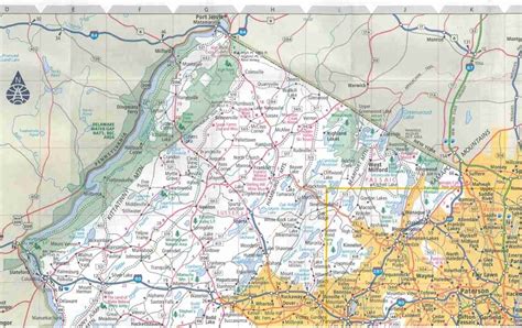 Themapstore New Jersey State Travel Map