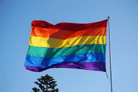 Lgbt Pride Flag Or Rainbow Pride Flag Include Of Lesbian Gay Bisexual