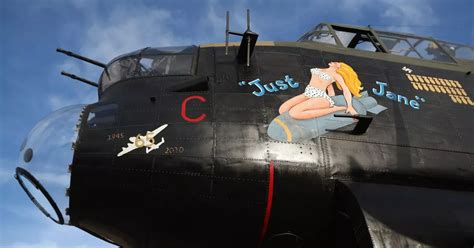 Christopher Panton Ww2 Lancaster Named After Daily Mirror Pin Up Will