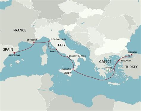 Mediterranean Cruises Starting In July 2024