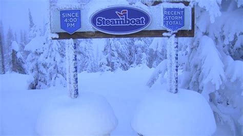 First 400 Inch Season Since 2010 Within Reach For Steamboat Resort