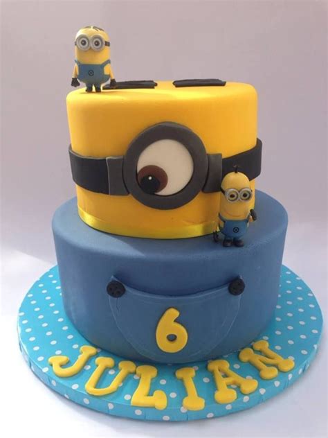 There are 457 minions cake for sale on etsy, and they cost $12.88 on average. Minion | Boy Cakes. in 2019 | Minion birthday, 4th birthday party for boys, Minions
