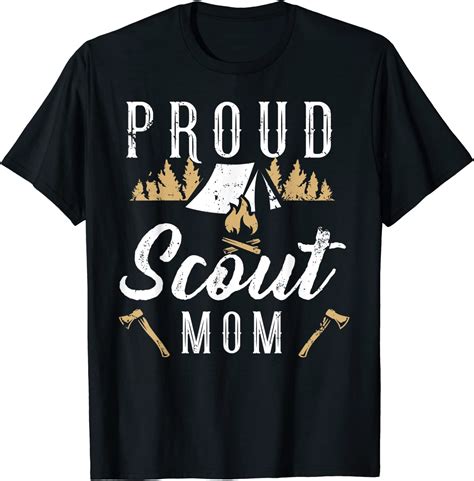 Scout Mom T Shirt Clothing Shoes And Jewelry