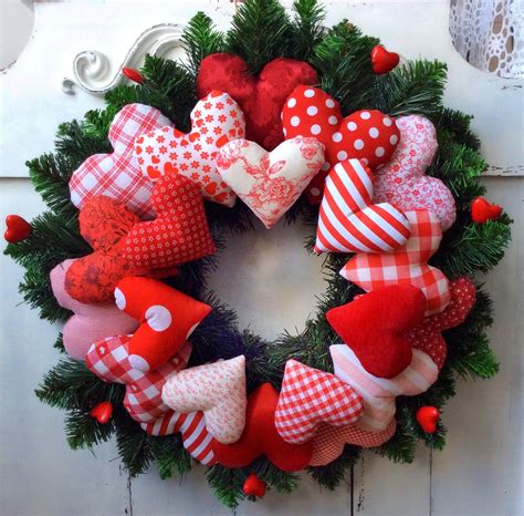 Maybe you would like to learn more about one of these? Christmas Heart Wreath Holiday wreath Winter wreath Front ...