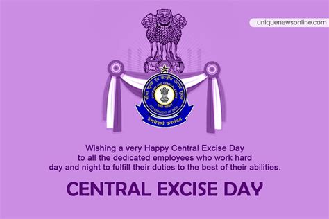 Central Excise Day 2023 Theme Quotes Drawings Slogans Wishes