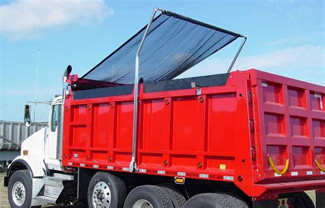 Kym Industries Electric Aluminum 4 Spring Dump Truck Tarp System With