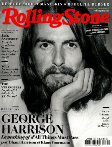 George Harrison French Magazine Rolling Stone 135 September 2021