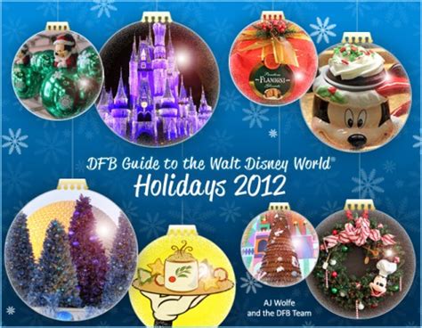 Aj has been a disney parks fan since her first trip to disney world as a wee one. DFB Guide to the Walt Disney World's Holidays 2012 | Mickey Fix