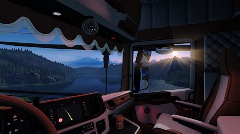 Интерьер scania euro truck simulator фото
