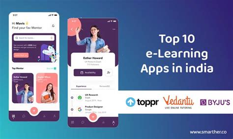 Top 10 Best E Learning Educational Apps In India 2021 Smarther