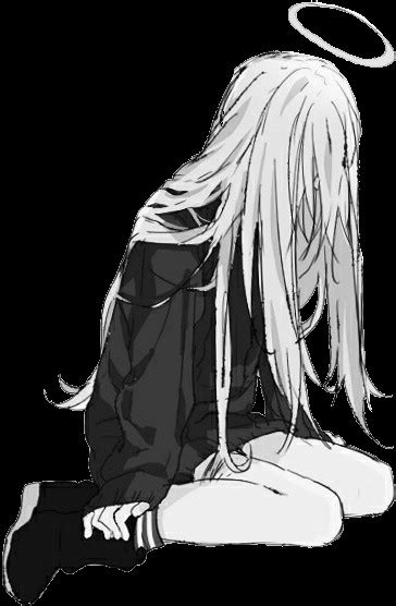Sad Anime Girls With White Hair White Hair Beautyful And Sad Girl Anime 941107 On Animesher