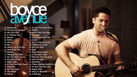 Acoustic Cover Of Popular Songs 2021 Boyce Avenue Greatest Hits Full