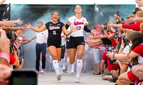 Nebraska Volleyball Four Huskers Named To All America Team