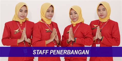 Tapi, tukang parkir pesawat tidaklah biasa. Pendidikan STAFF Penerbangan & Pramugari Terbaik Yang Ada ...