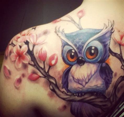 37 Mysterious Owl Tattoo Designs Cute Owl Tattoo Tree Tattoo Tattoos