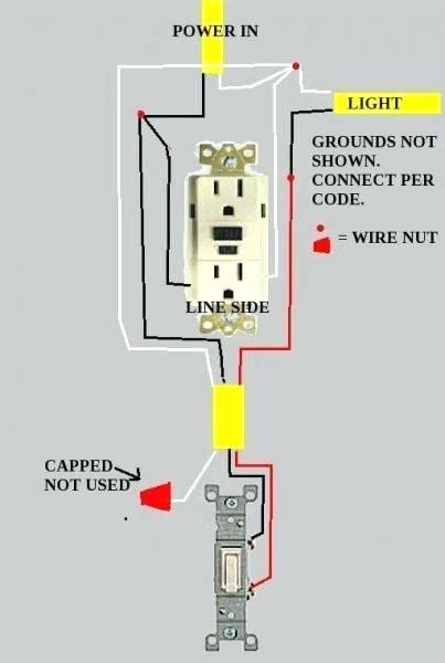 No resistor needed because off the internal pullup. How To Wire A Gfci Outlet With A Light Switch | MyCoffeepot.Org