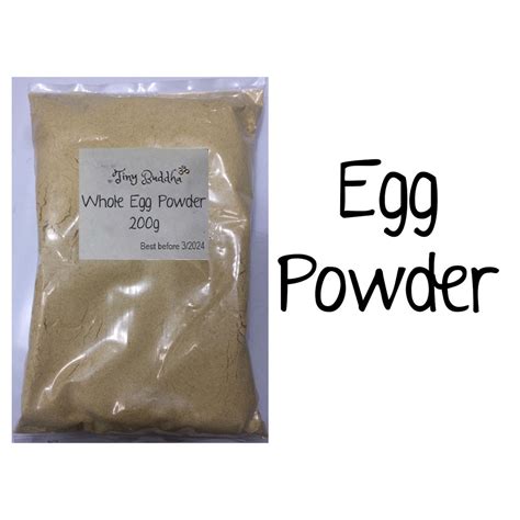 Whole Egg Yolk And Egg White Powder 200g Shopee Philippines