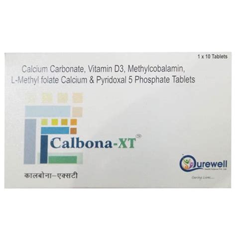 Calbona Xt Strip Of 10 Tablets Health And Personal Care