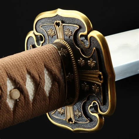 Fully Handmade Gold Plated Real Tachi Sword Japanese Samurai Etsy